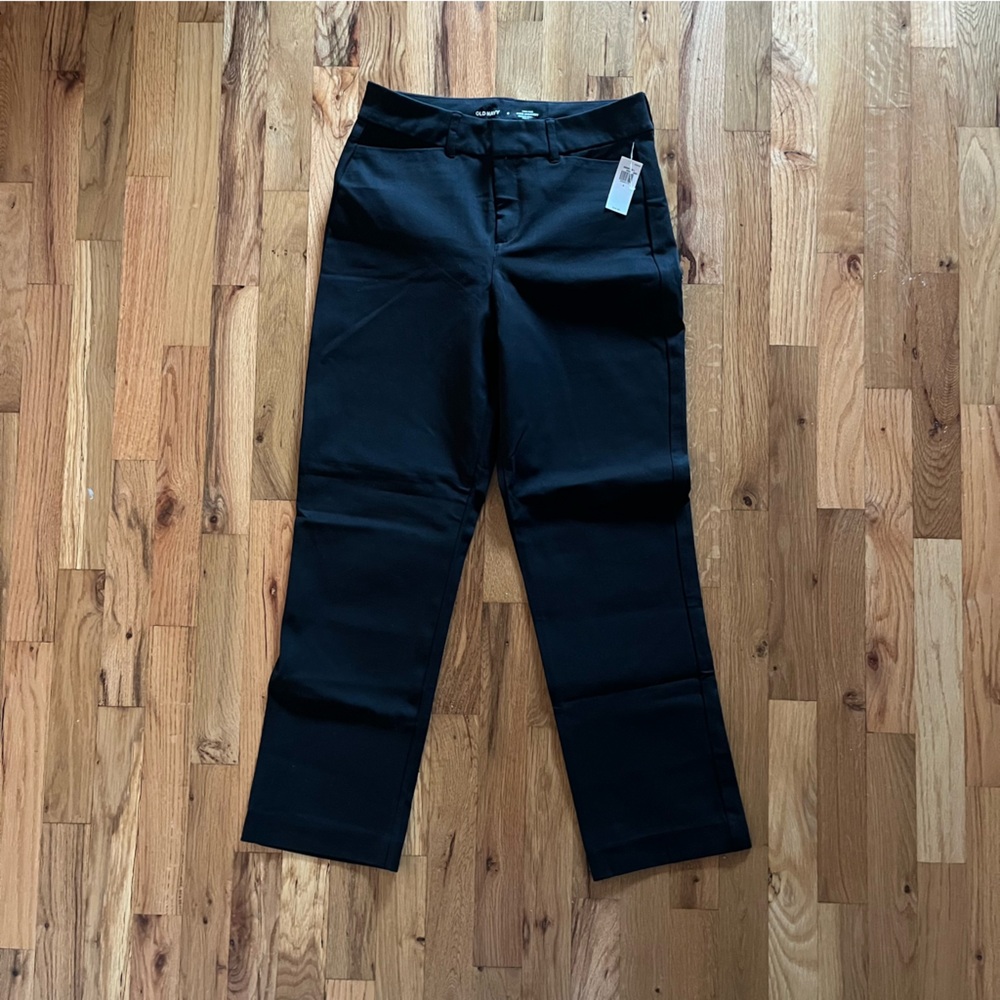 Old Navy high rise pixie straight pants trousers